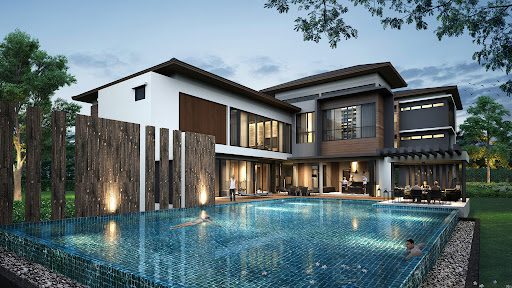 บ้านพร้อมสระว่ายน้ำ