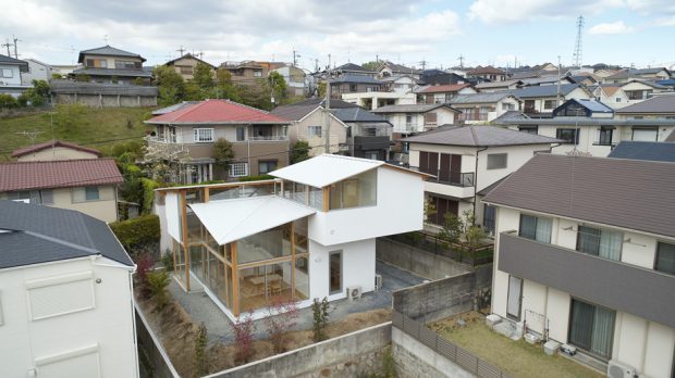 บ้านสองชั้นสไตล์ญี่ปุ่นโมเดิร์น